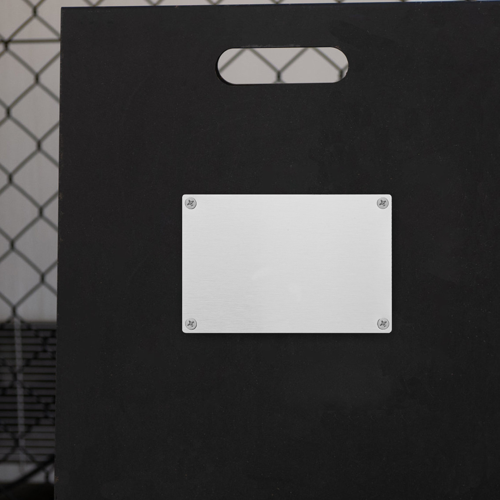 Yard Sign Blank - 5 Pezzi Targhe Vuote in Acciaio