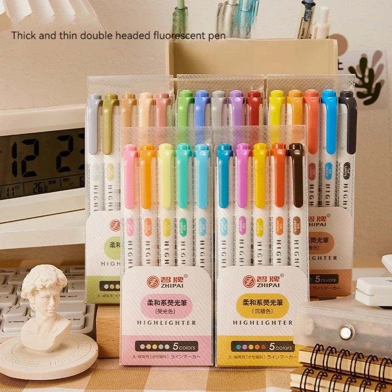 Copic Marker Sketch - 5 colori/scatola Evidenziatore a doppia testa