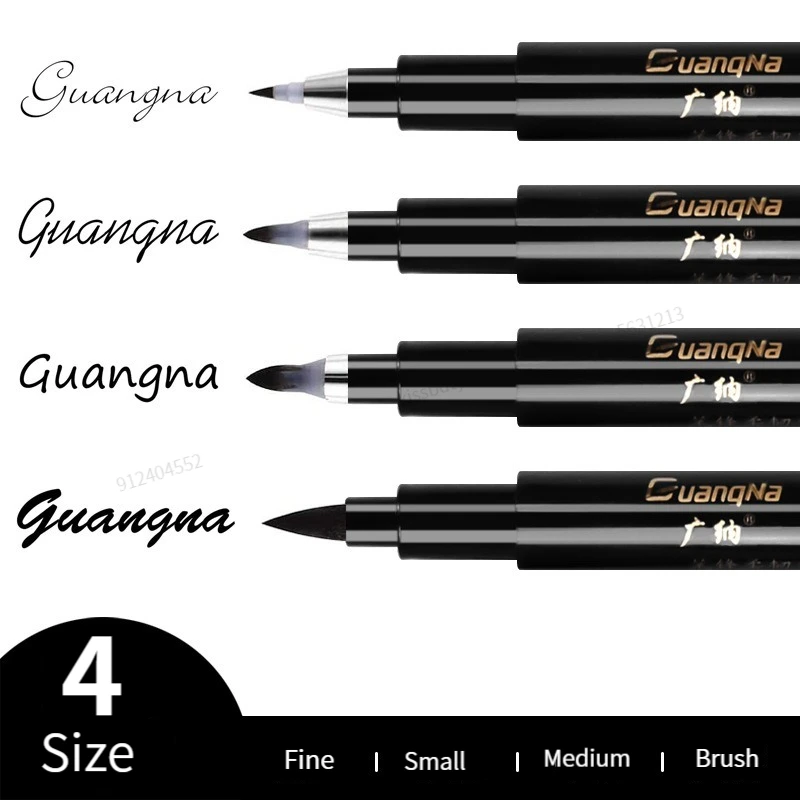 Copic Marker Sketch - 4 pezzi/set penna per calligrafia lettere