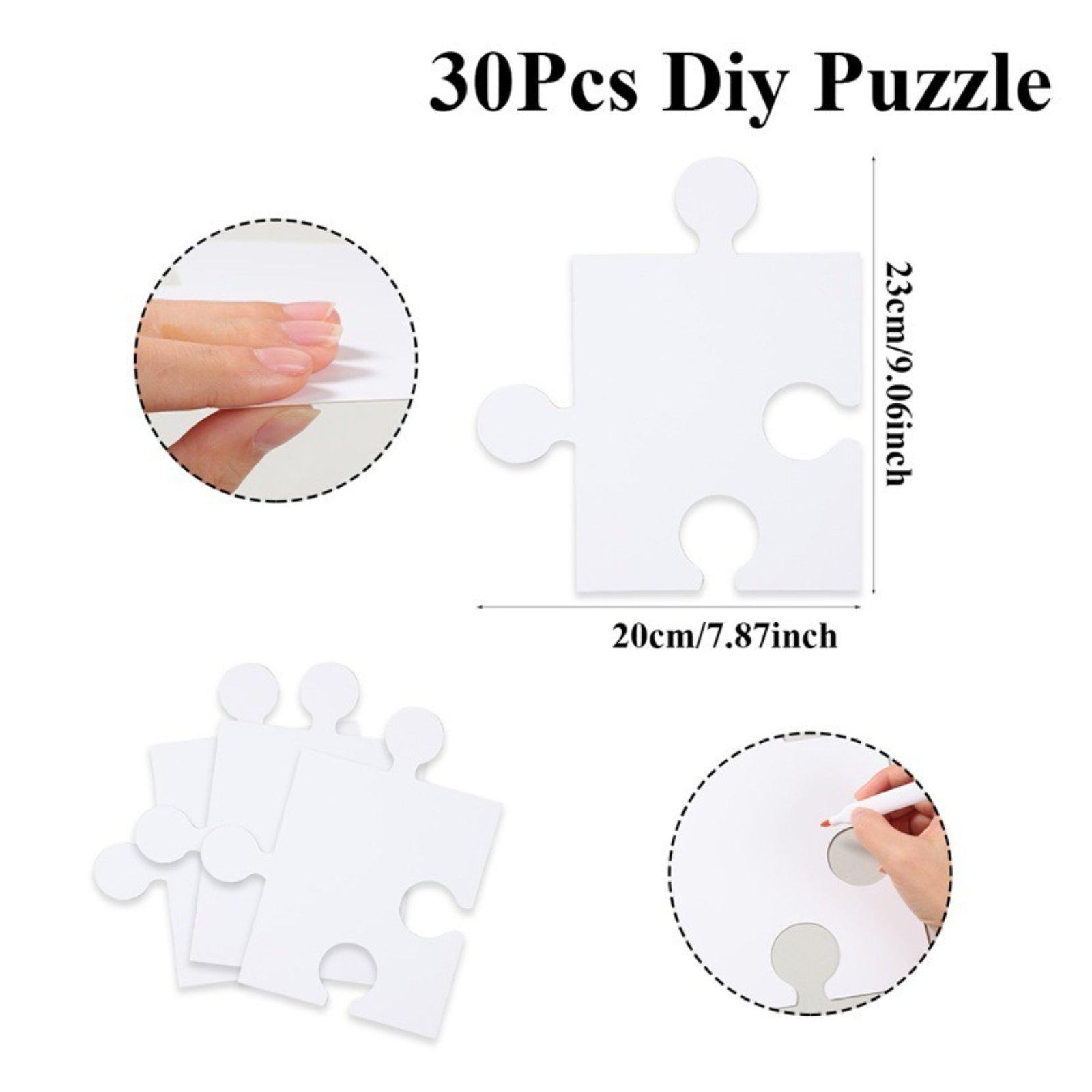Puzzle Bianchi in Cartone Pers - Puzzle Blank White recensione e prezzo