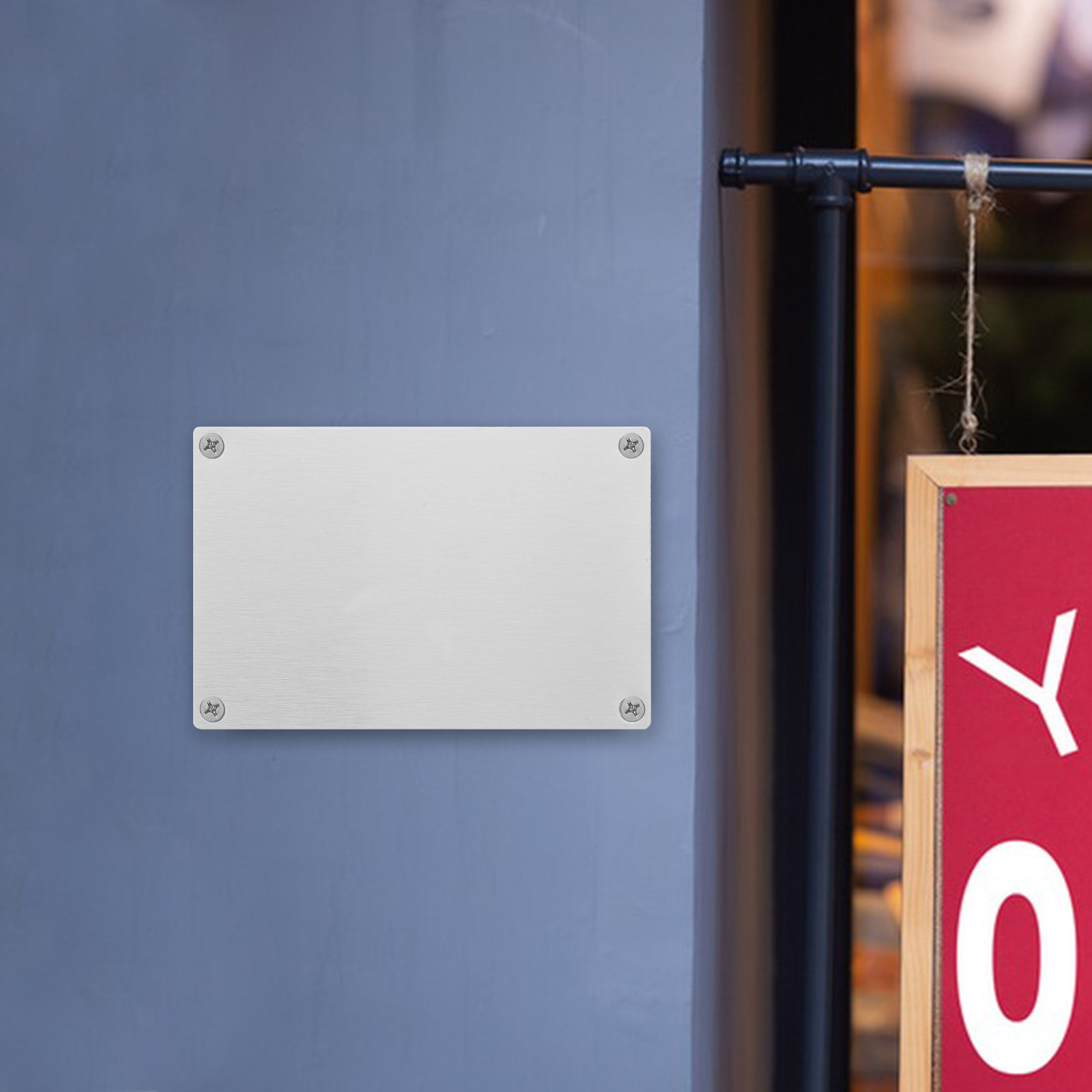 5 Pezzi Targhe Vuote in Acciai - Yard Sign Blank recensione e prezzo