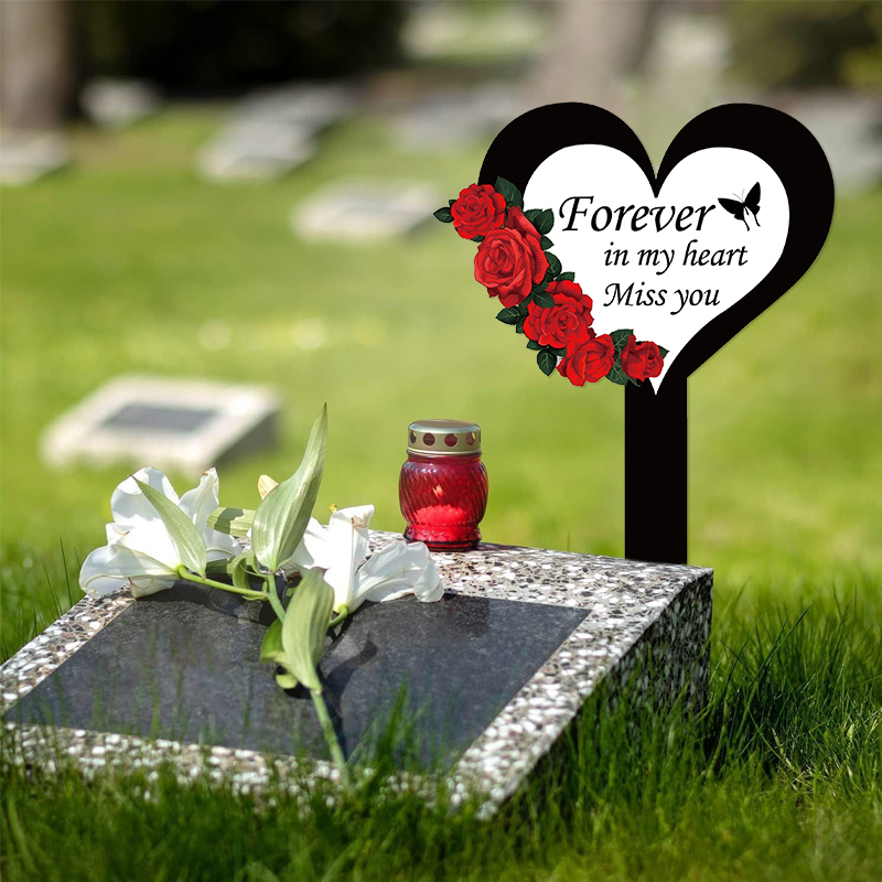 2024 Cimitero Memoriale a Form - Yard Sign Blank recensione e prezzo