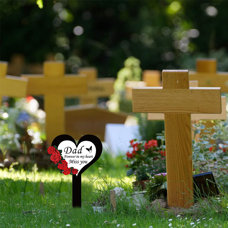2024 Cimitero Memoriale a Form - Yard Sign Blank recensione e prezzo