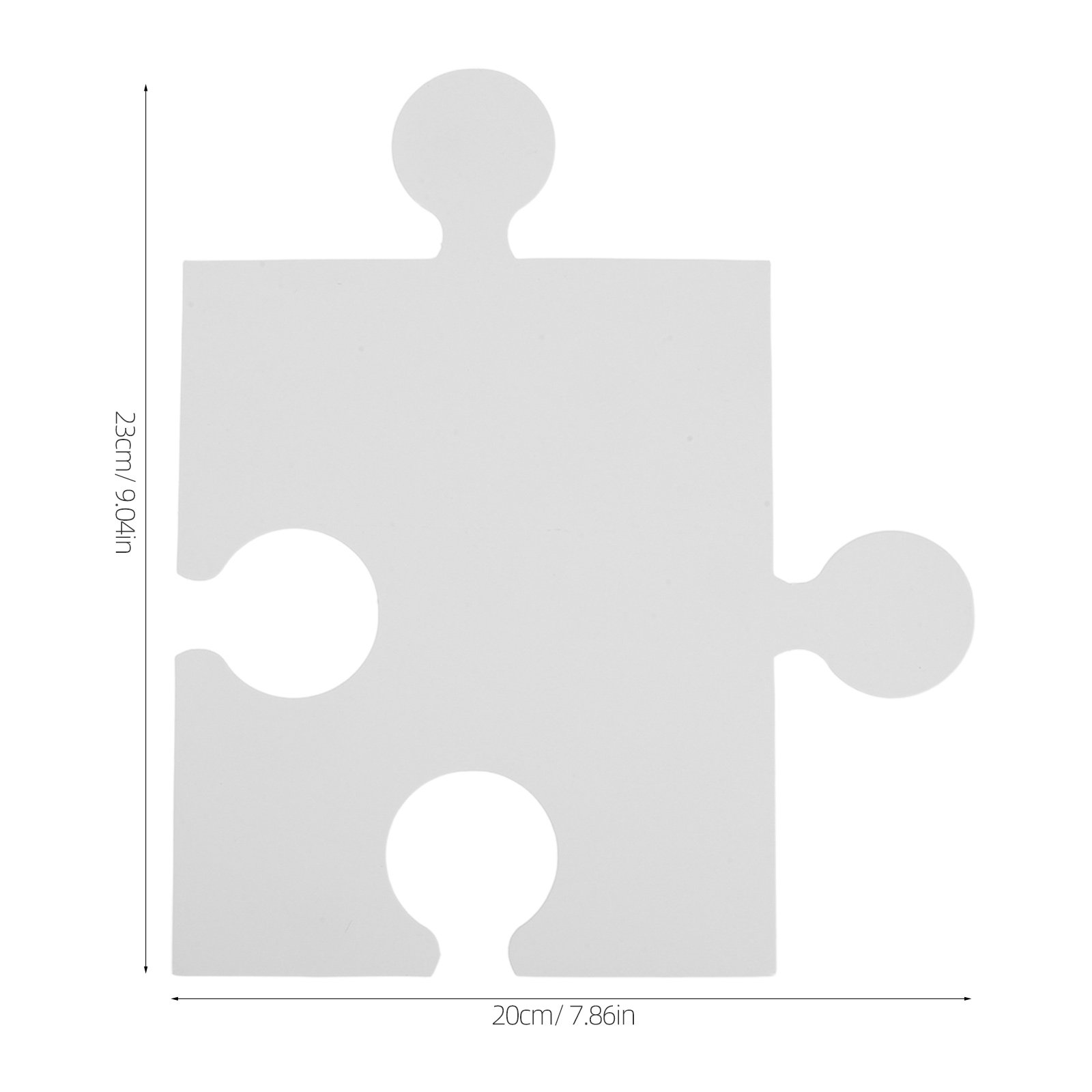 60 Pezzi di Puzzle Bianchi di  - Puzzle Blank White recensione e prezzo