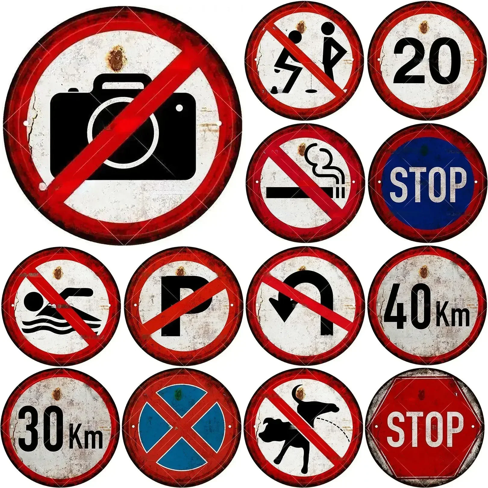 Targhe in metallo vintage Man  - Yard Sign Blank recensione e prezzo