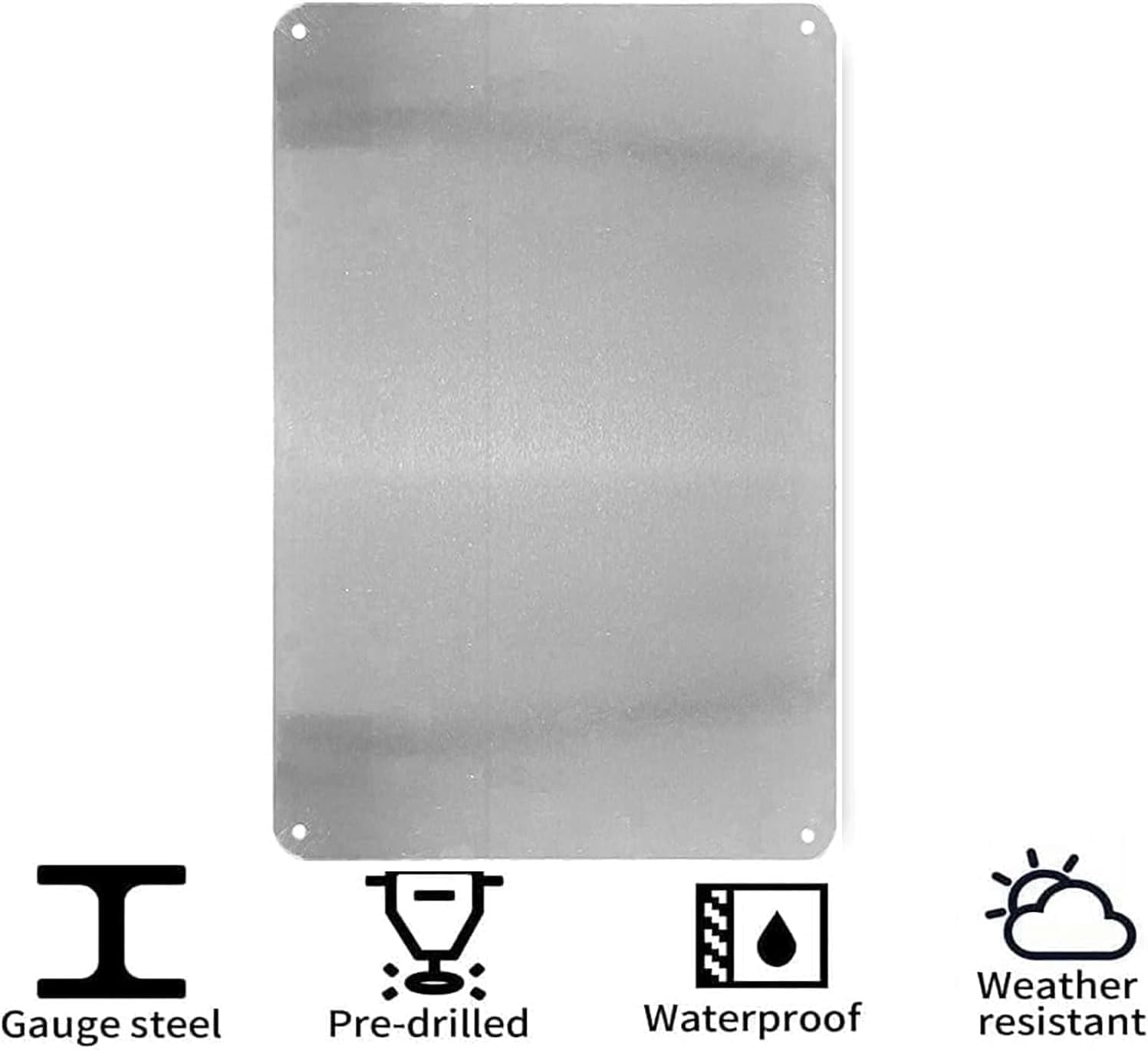 Targhe in metallo Le mie regol - Yard Sign Blank recensione e prezzo