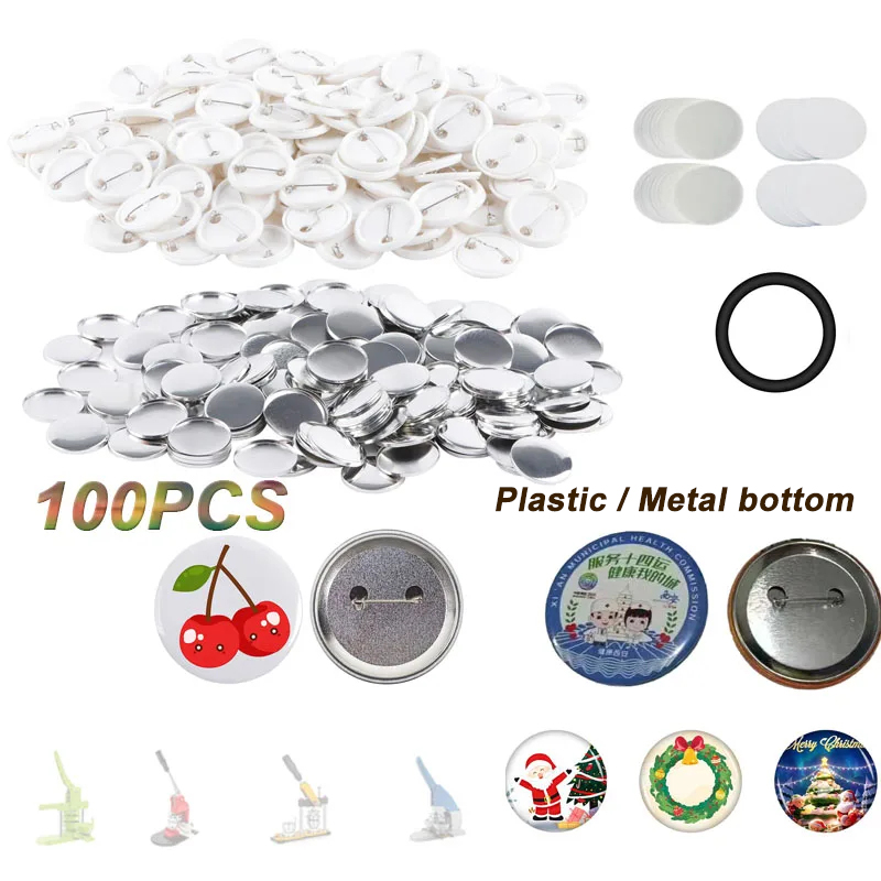 100 pezzi di bottoni vuoti per - Button Badge Blank recensione e prezzo