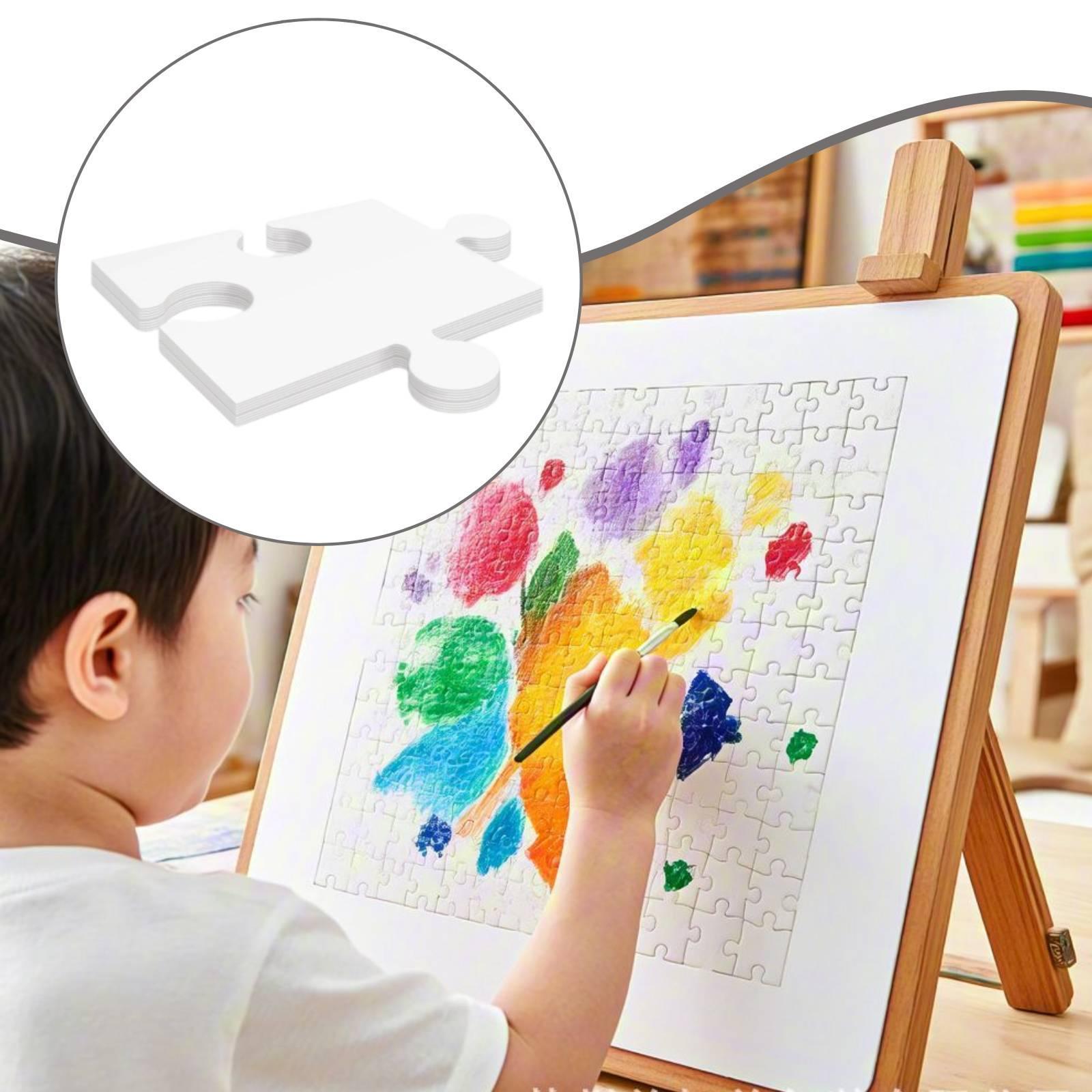 24 Puzzle Bianchi in Cartone 3 - Puzzle Blank White recensione e prezzo